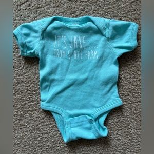 Jake from State Farm Newborn Onesie